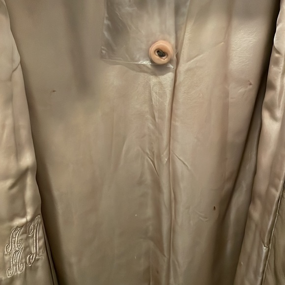 Galanos vintage stunning fur and leather coat jacket approx small PRICE DROP - Picture 8 of 13